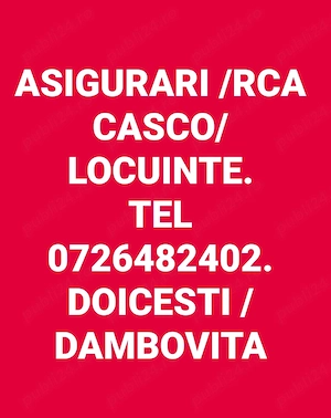 Asigurări RCA  Casco Locuinte  Viata Vacante Malpraxis și Animale