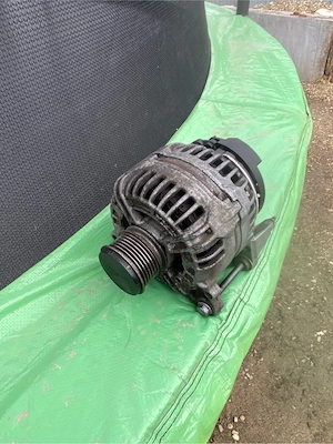 Alternator original Bosch 140A – Golf 5 1.9 TDI BLS - imagine 4