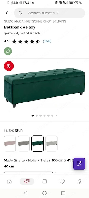 Bancuta pt pat de vânzare 