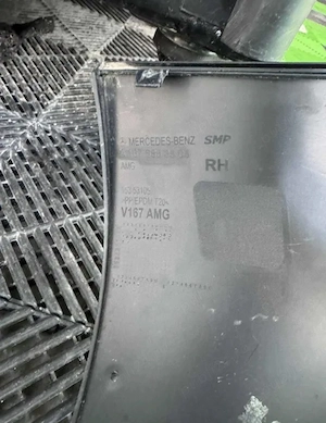 Difuzor bară spate Mercedes GLE W167 AMG GLE 580 2020+ ORIGINAL - imagine 3