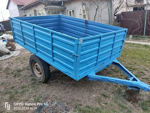 Remorca agricola cu o axă  - imagine 3