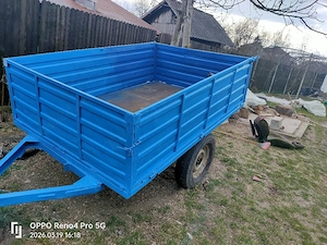 Remorca agricola cu o axă  - imagine 2