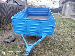 Remorca agricola cu o axă  - imagine 4