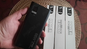 baterie externa 20000mA powerbank super fast charge 66w cu afisaj , noi sigilate