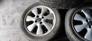 Jante originale fiat + cauciucuri 185/55 R15 - imagine 4