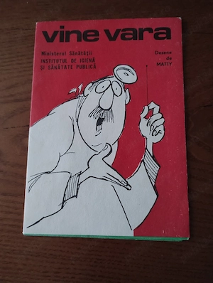 216. Pliant de caricaturi, Vine vara, Matty 