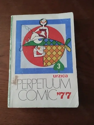 220. Almanah Urzica 1977, satiră, umor, caricaturi, 