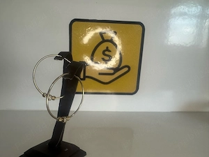 Cercei aur 14K 4.26g model elegant 