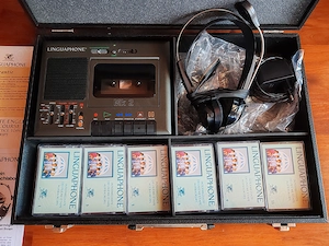 vand pachet original Linguaphone pentru cursul de limba engleză MK2