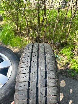 vand jante cu cauciucuri 5x112 vw skoda audi  - imagine 2