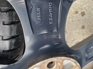 Roti 215*65*16.      aliaj cauciucuri Michelin. opel peugeot fiat - imagine 2