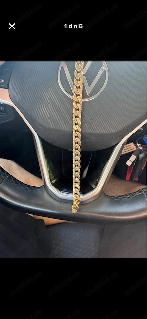 Bratara 14 K Galben. - imagine 2