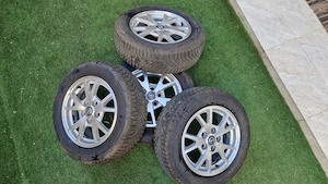 Set 4 jante si 4 anvelope iarna Laufen 215/60/r16 rulatr doar jumatate de sezon - imagine 3