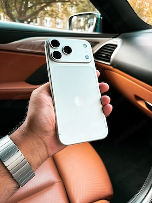 vand iPhone 17 PRO MAX 256GB Silver NOU cu garantie 24 luni