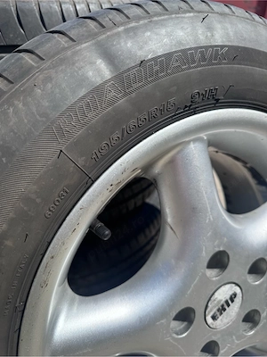 Jante din aluminiu pentru Skoda + anvelope de vară - imagine 4