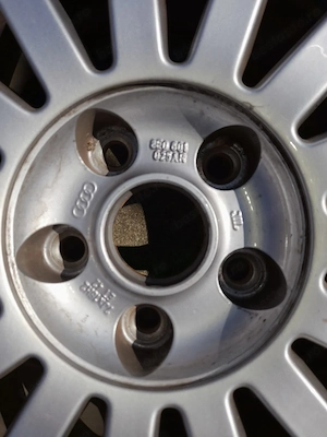 Jante originale Audi 16 R16 5 X 112 Audi A4 VW Skoda Seat - imagine 5