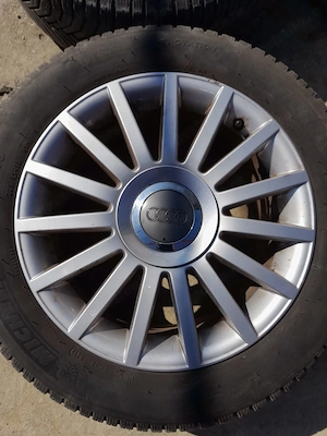 Jante originale Audi 16 R16 5 X 112 Audi A4 VW Skoda Seat - imagine 6