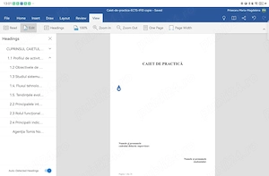 Caiet de practică BRD