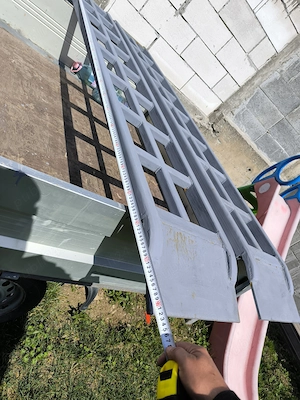 Vând rampi cale  Greutate 5 tone sau schimb cu,cale de aluminiu 2 tone Pret 2500 Tel   - imagine 4