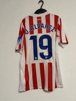 tricou fotbal jersey atletico madrid J. Alvarez 19 - imagine 3
