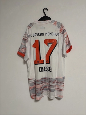 tricou fotbal jersey bayern munchen olise 17