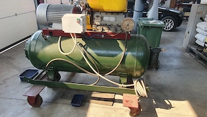 Vand compresor romanesc de 500 L facut la fabrica "Timpuri Noi" ECS 1.5