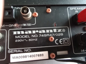 Amplificator tuner Marantz 47 (Akai Sony