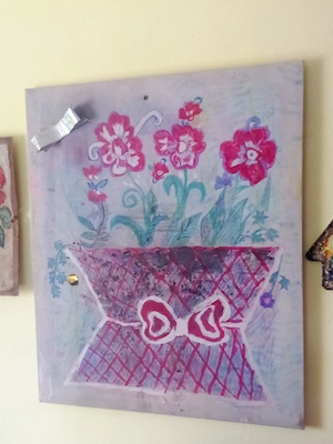 tablou pictat manual 