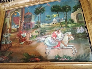 tablou pictat în ulei