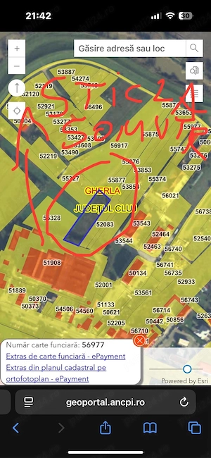 Vand 2000 mp teren Intravilan 