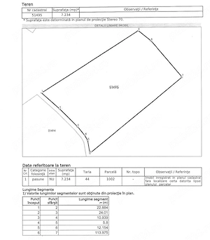 Terenuri extravilane pasune 3,5 ha. Nicula,Gherla ,jud.Cluj - imagine 4