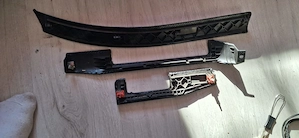 Trimuri bord BMW E46 originale set interior 8196101 - imagine 2