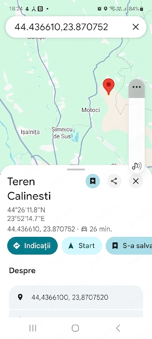 Proprietar vind teren agricol 4900mp, sat Călinești, com Mischii, Dolj - imagine 5