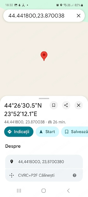 Proprietar vind teren agricol 4900mp, sat Călinești, com Mischii, Dolj - imagine 4