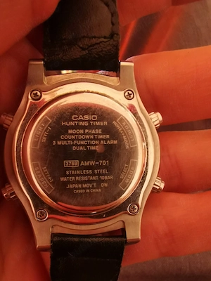 Ceas Casio Hunting Timer  - imagine 4