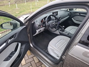 Audi A3 Model 2016 EURO.6 1.4 Benzina 90kw 125 cp - imagine 10