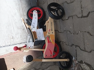 Bicicletă și Tricicletă de lemn pentru copii- Predare Bistrița (zona Big) - imagine 2