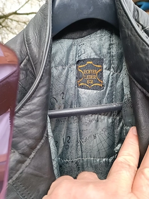 giacă pele motor - imagine 2