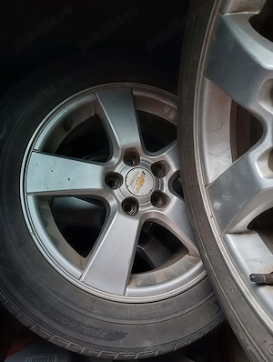 Roti/Jante Chevrolet Cruze 5x115 215/60 R16 Opel Astra J,Zafira TourerJante Originale auto aliaj 16' - imagine 2