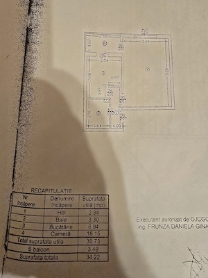 Apartament 1 camera, Nicolina 1 - imagine 3