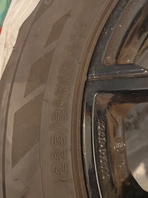 Jante MAK R17 5x114.3 ET 48.5 echipate cu  cauciucuri iarna - imagine 5