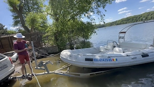 RIB CARRIBE cu Motor Inboard Mercury Sport Jet   175 CP