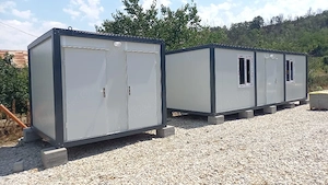 Teren cu casă modulata utilata stil garsonieră spațioasă 