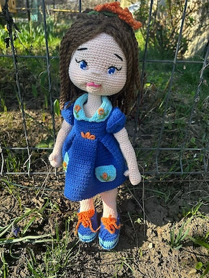 Păpuși croșetate cu umplutură antialergică  - imagine 4