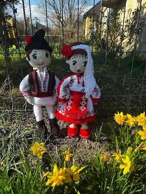 Păpuși croșetate cu umplutură antialergică 