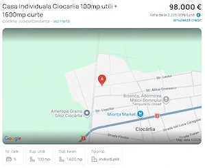 Casa Ciocarlia 100 mp + 1600 mp curte - imagine 15