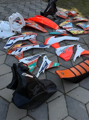 Piese KTM EXC/SX F 2003–2016 – carene, rezervor, șa, airbox , roți ( 125, 250, 300, 450, 525 ) - imagine 2