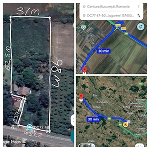 Casa de Vacanta + 3052m  Teren Intravilan - A1 Olteni   30 min de Buc - imagine 9
