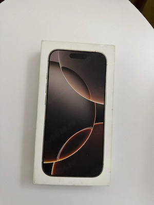 iPhone 16 Pro 128GB Desert Titanium   Ca Nou, Factură, Schimb - imagine 4