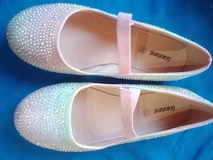 Pantofi cu strasuri pt fetite - imagine 3